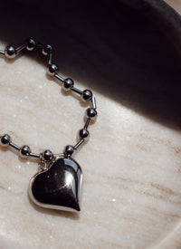 Delia Necklace - Silver - Stainless Steel