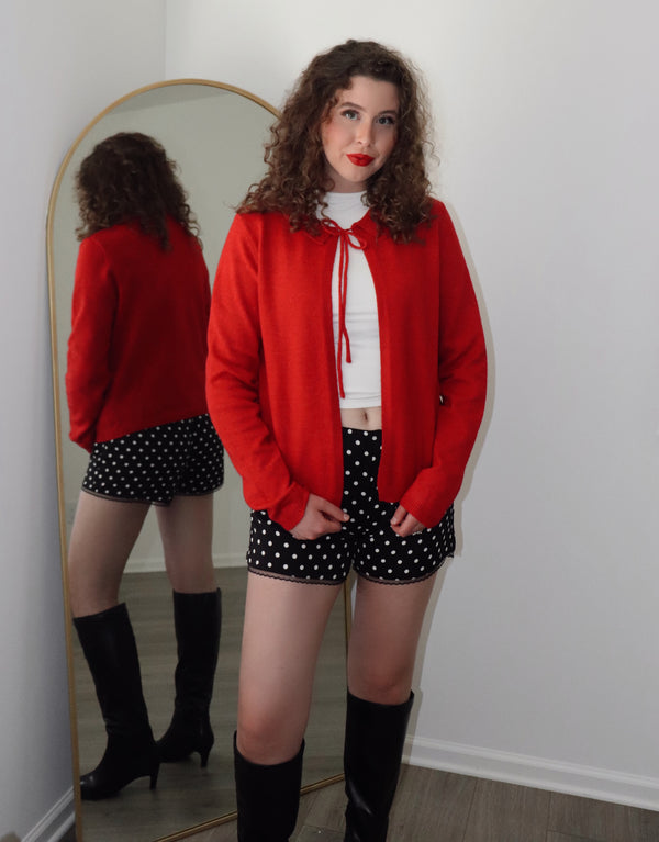 Elyse Cardigan - Red