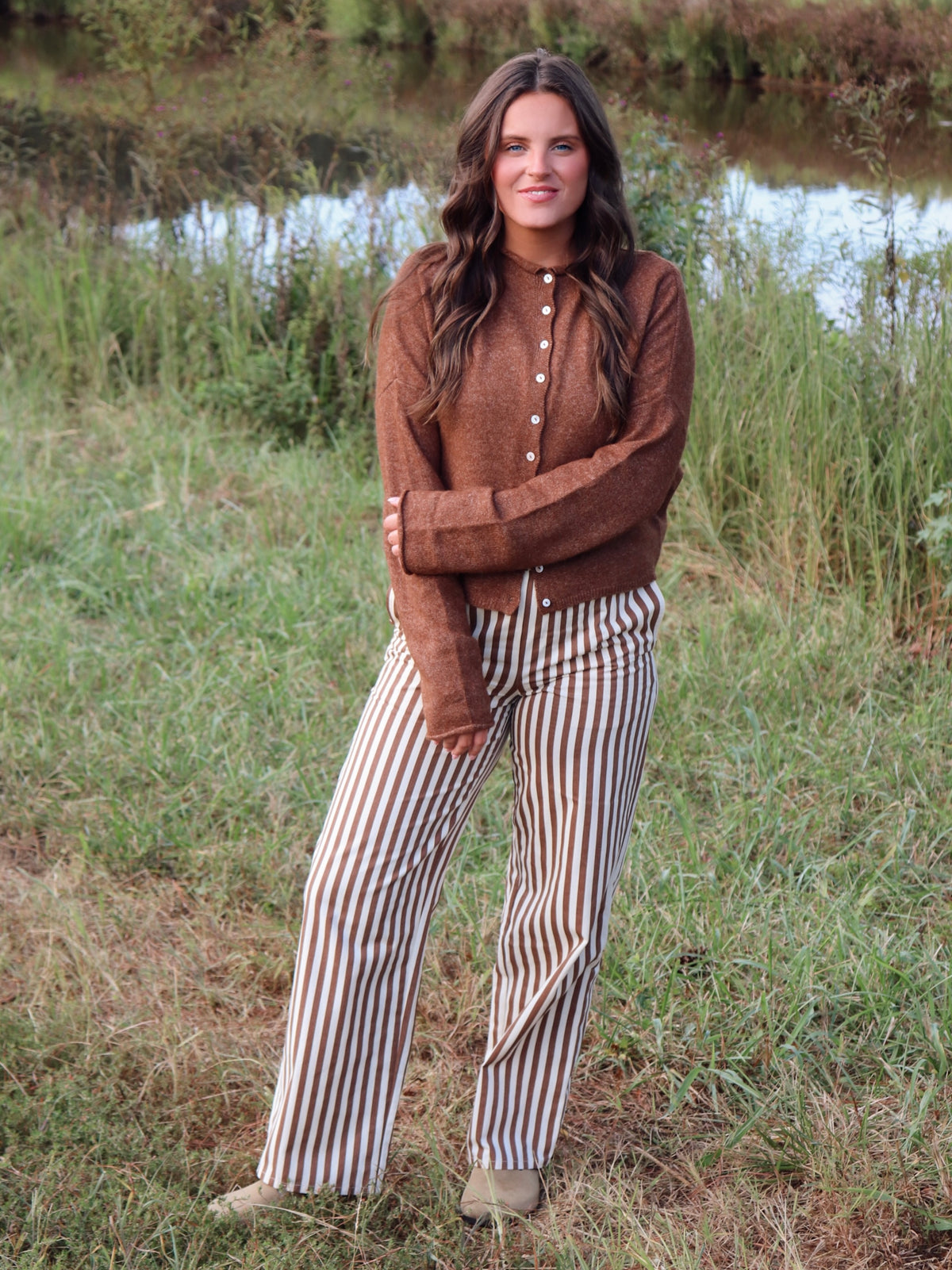 Collins Cardigan - Brown