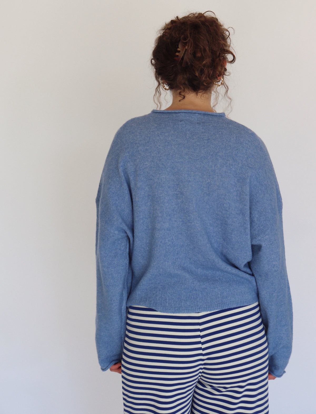 Collins Cardigan - Dusty Blue