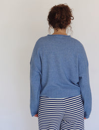 Collins Cardigan - Dusty Blue