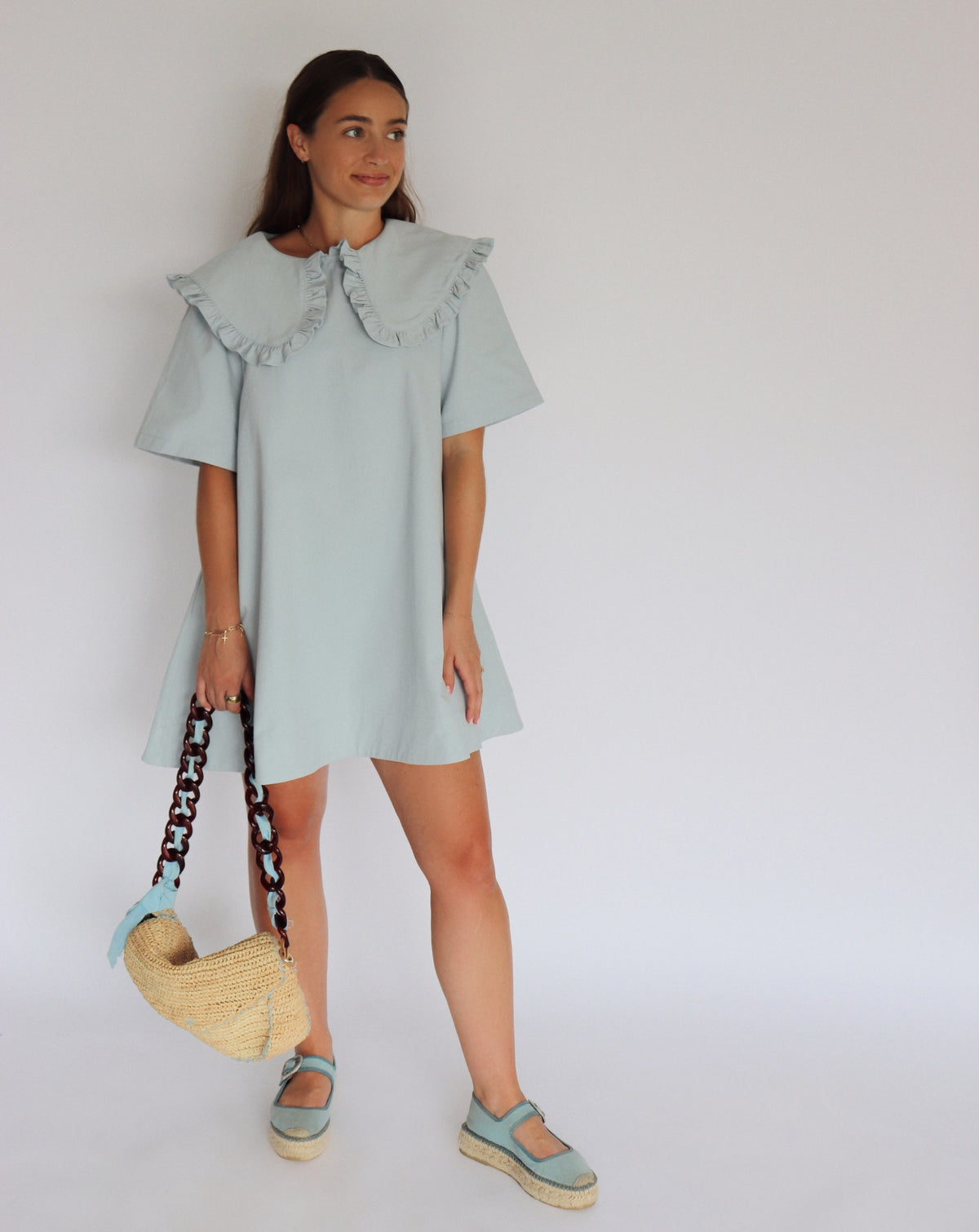 Emmeline Dress - Light Blue