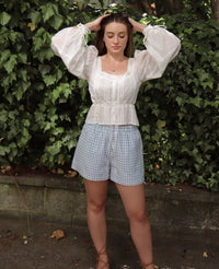 Halle Shorts - Light Blue