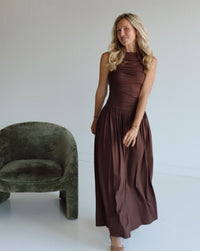 Marissa Dress - Brown