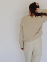 Clemmie Cardigan - Taupe