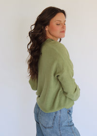Collins Cardigan - Sage