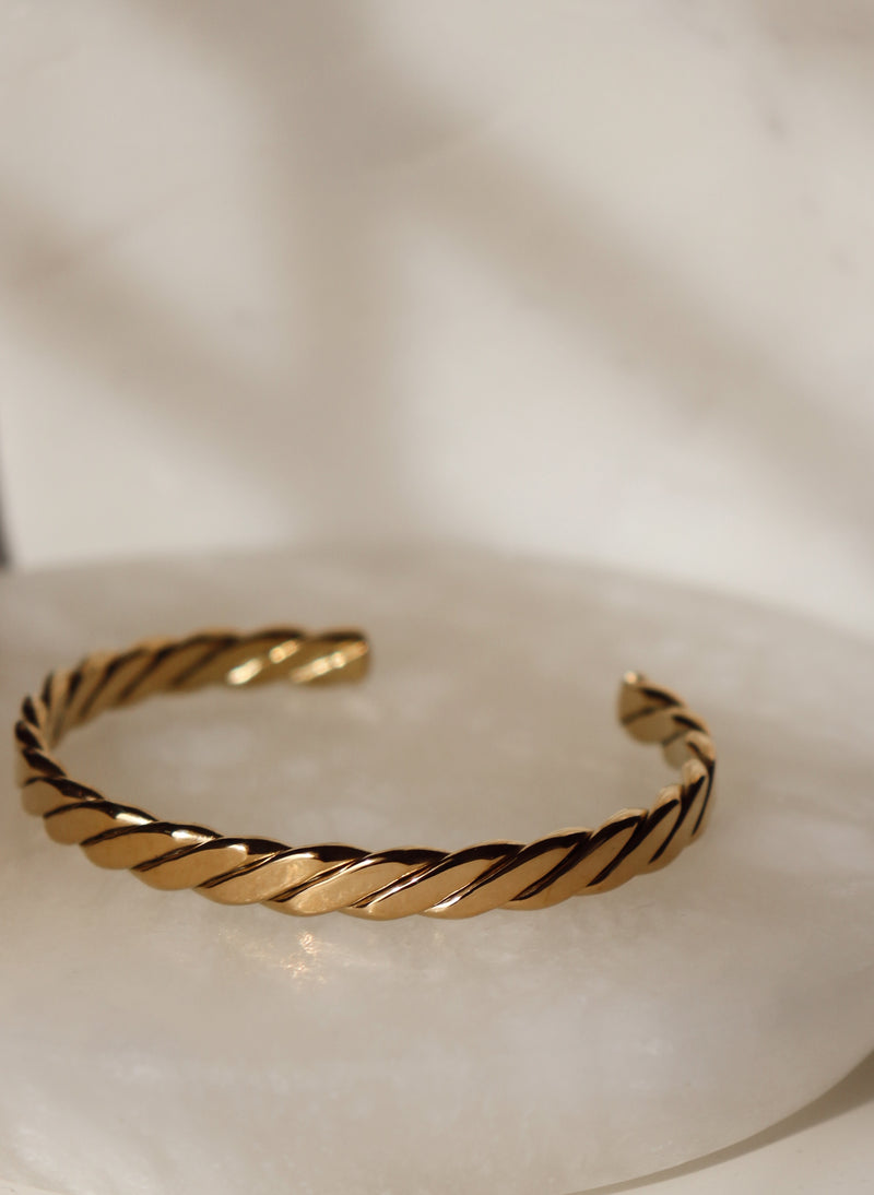Lewis  Bangle - 18K Gold Plated