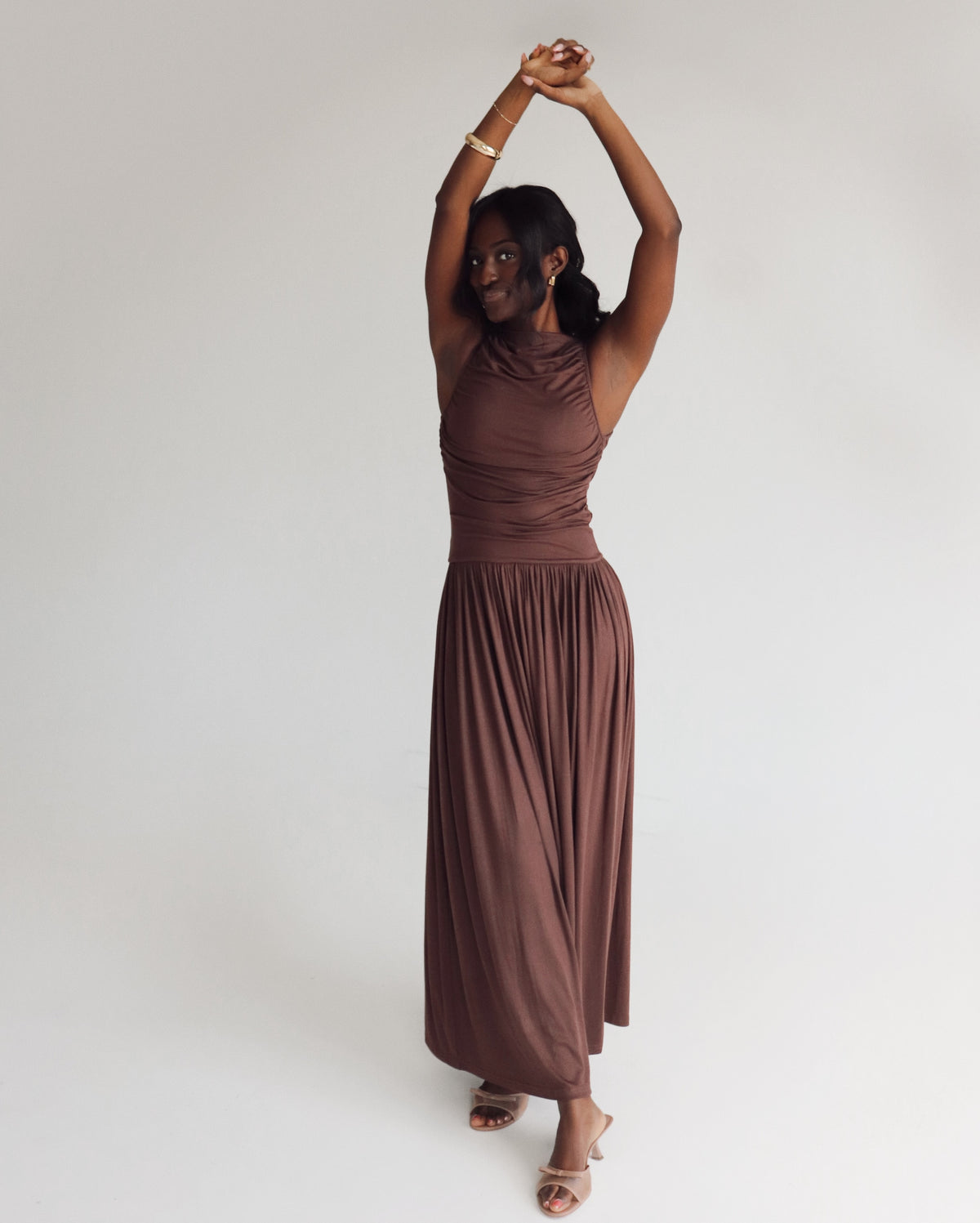 Marissa Dress - Brown