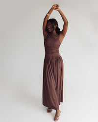 Marissa Dress - Brown