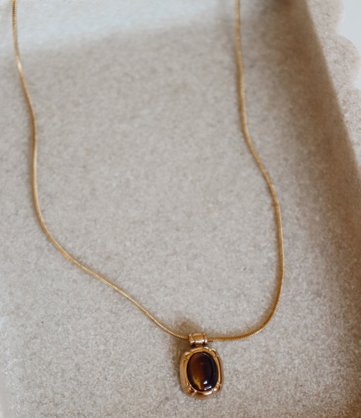 Hallie Necklace - 18K Gold Plated