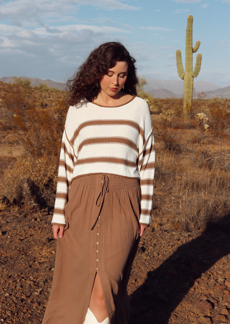 Glendale Skirt - Brown