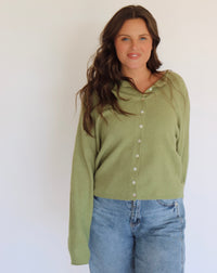 Collins Cardigan - Sage