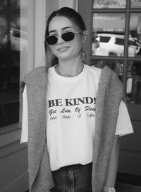 Coffee and Kindness Graphic Tee