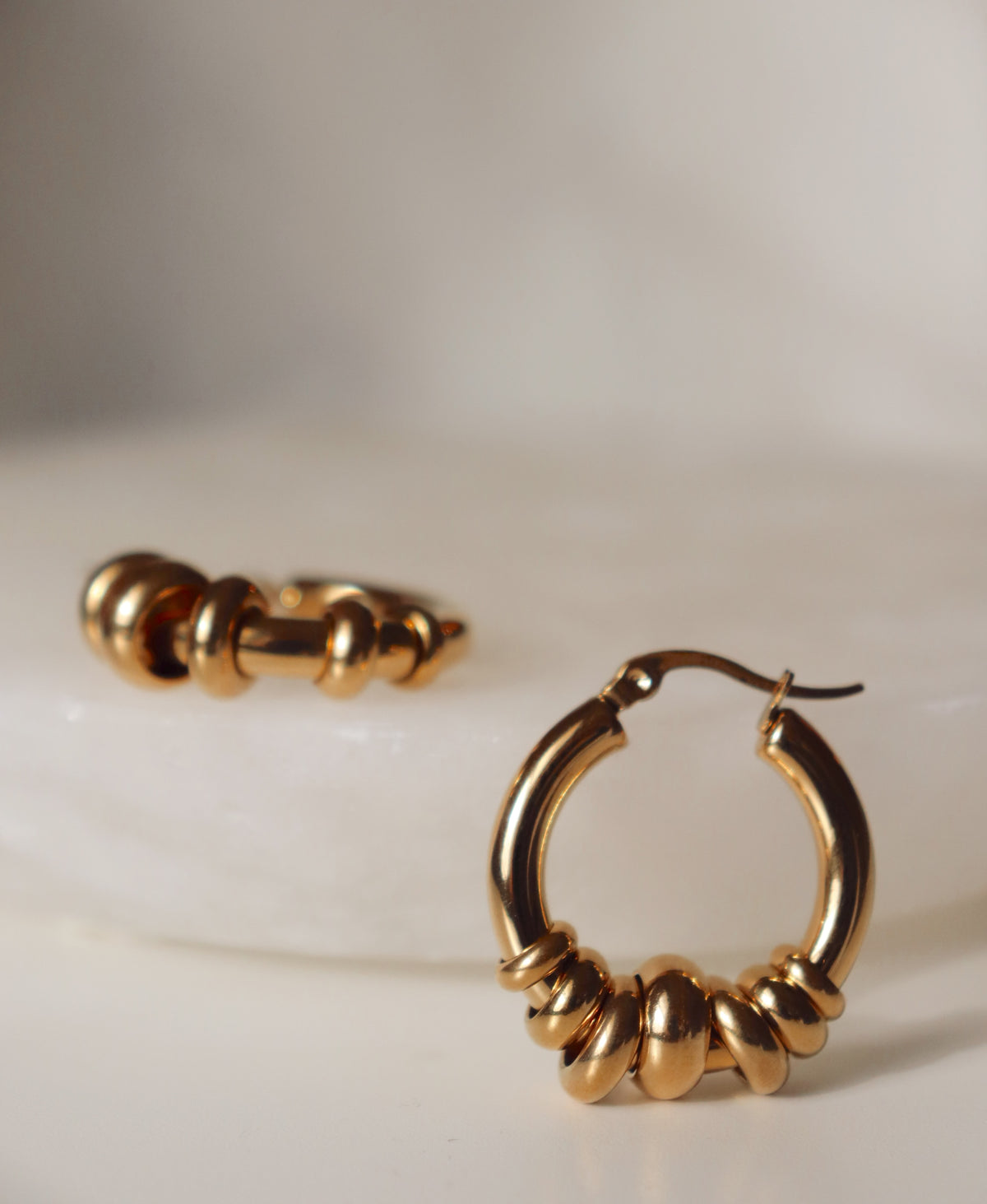 Sabrina Earrings - Gold - 18K Gold Plated