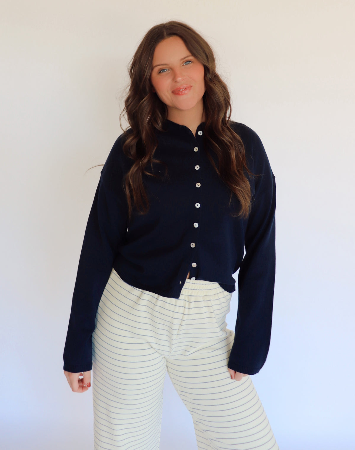 Lauren Cardigan - Navy Blue