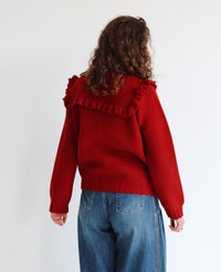 Jovie Cardigan - Burgundy