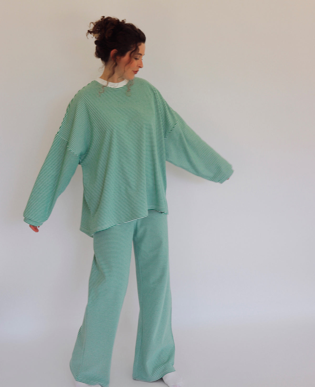 Chandler Fleece Pants - Green