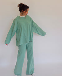 Chandler Fleece Pants - Green