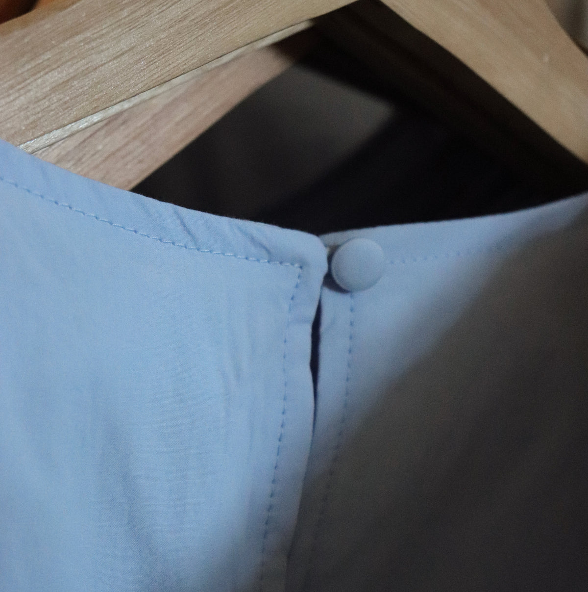 button detail on dress