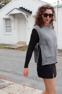 Wesley Sweater Vest - Gray