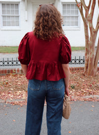 Turner Top - Burgundy