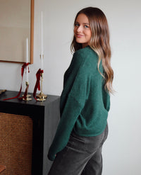 Collins Cardigan - Forest Green