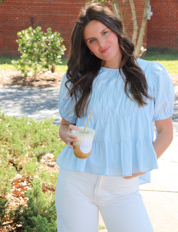 Griffin Top - Blue