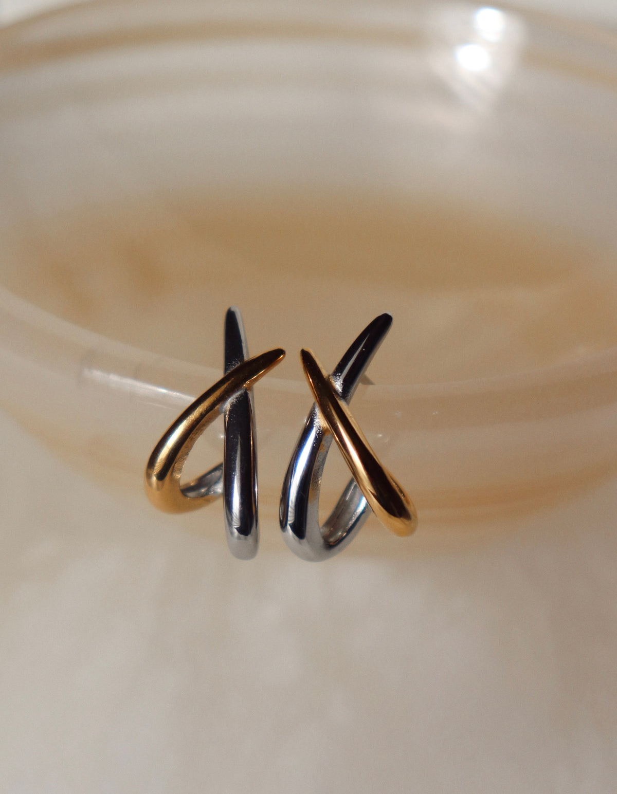 Marli Earrings - 18K Gold Plated