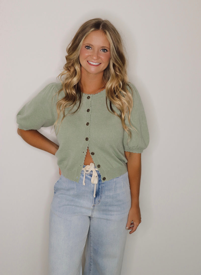 Turner Cardigan - Green