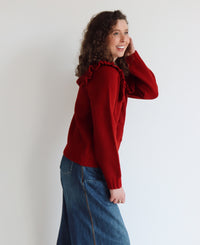 Jovie Cardigan - Burgundy