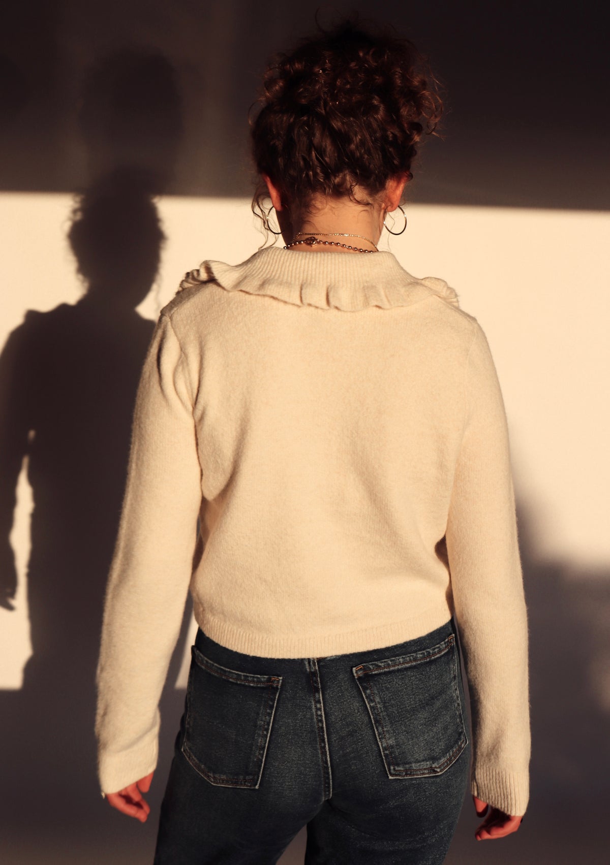 Anderson Cardigan - Cream - DOORBUSTER