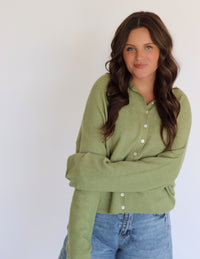 Collins Cardigan - Sage