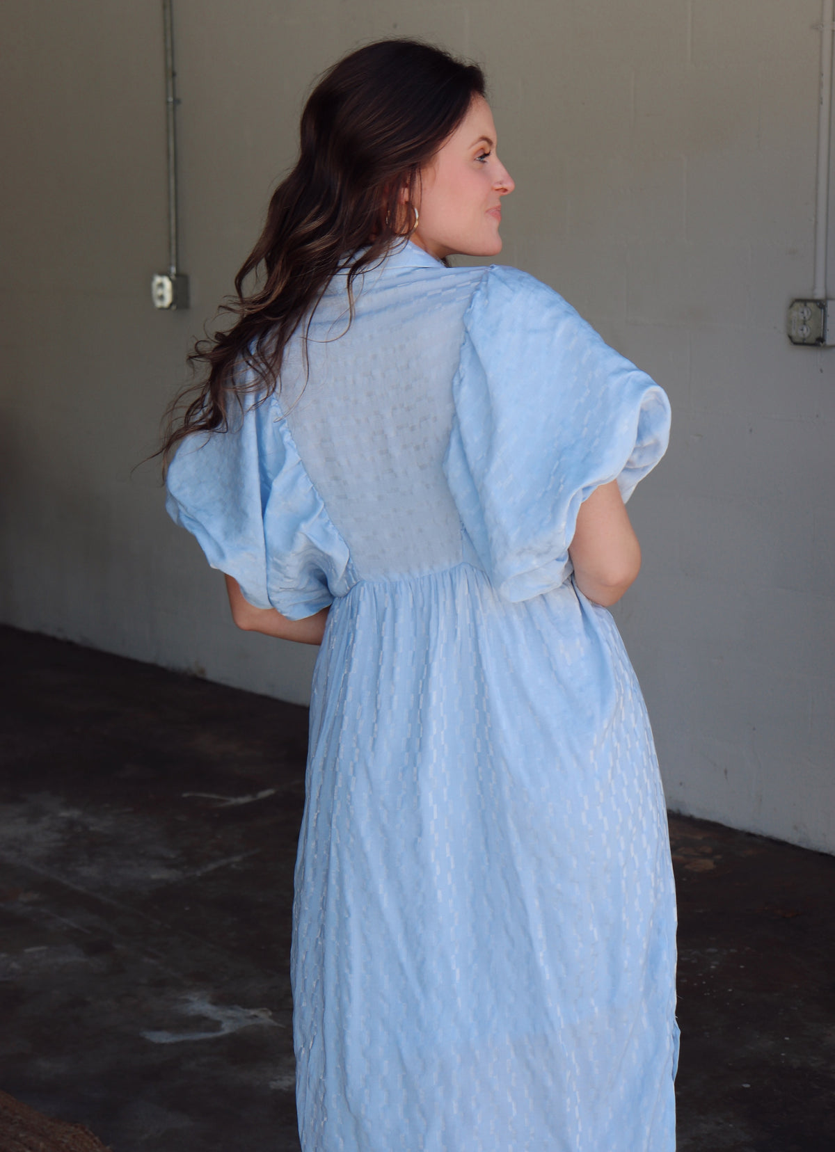 Annalise Dress - Light Blue