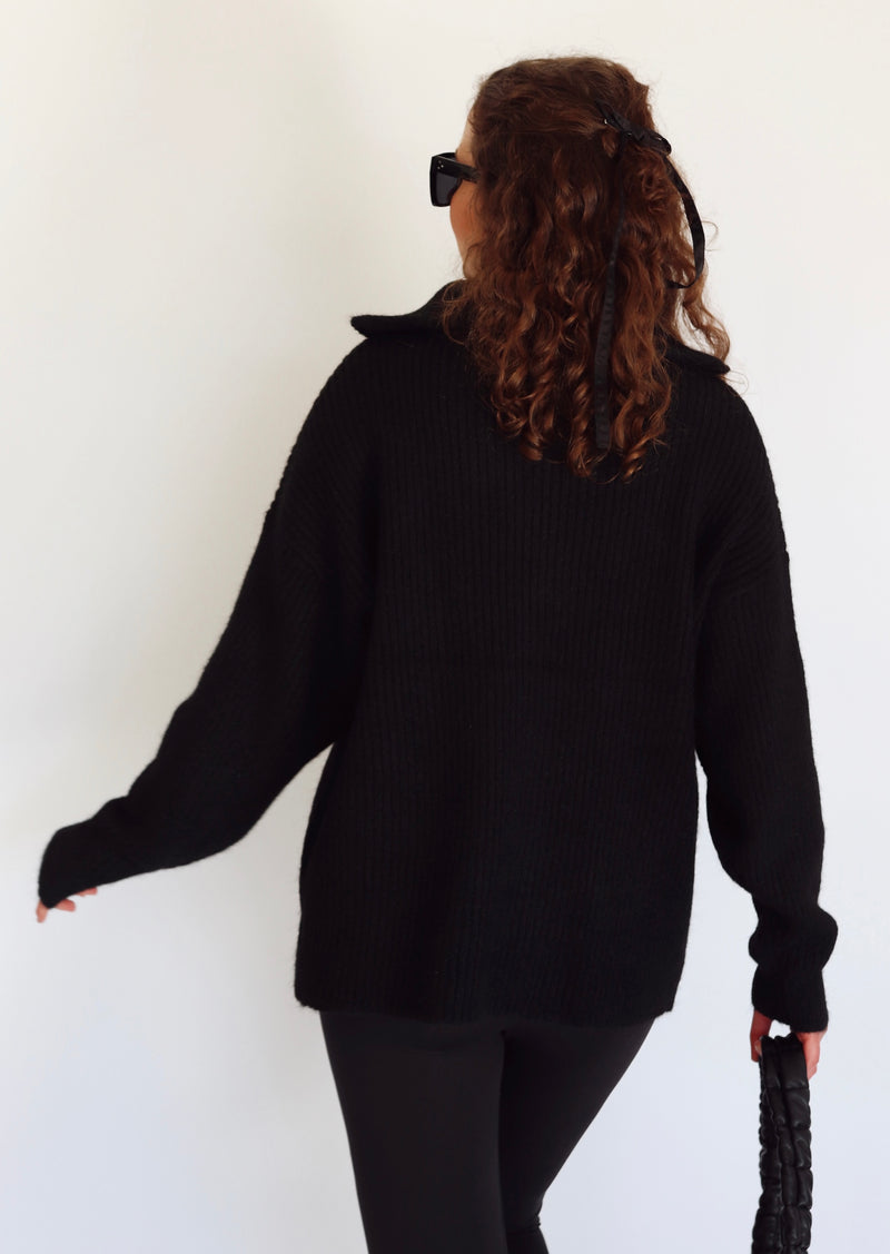 Michelle Half Zip Sweater (DOORBUSTER)