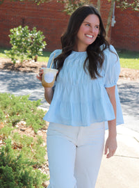Griffin Top - Blue