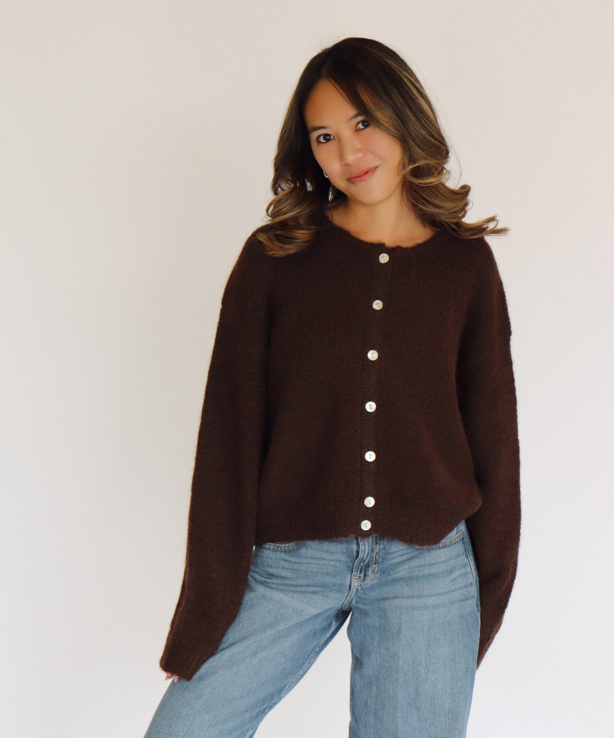 Stella Cardigan - Brown